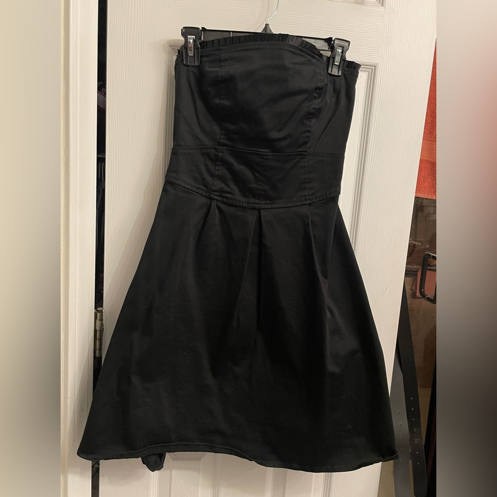 Speechless strapless black semi-formal dress, size 7